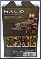 Spartan Enigma from Halo Infinite (World of Halo) - Series 4 - Spartan Collection manufactured by Jazwares [Back]