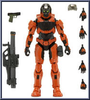 Spartan Gungnir from Halo Infinite (World of Halo) - Series 2 - Spartan Collection manufactured by Jazwares [Loose]