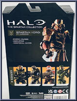 Spartan Yoroi from Halo Infinite (World of Halo) - Series 4 - Spartan Collection manufactured by Jazwares [Back]