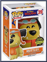 Muttley (Flocked) from Hanna Barbera - Wacky Races Pop! manufactured by Funko [Front]