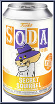 Secret Squirrel from Hanna Barbera - Soda manufactured by Funko [Front]