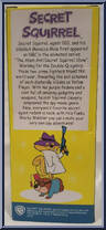 Secret Squirrel from Hanna Barbera - Wacky Wobblers manufactured by Funko [Back]