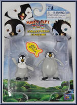 Erik & Atticus from Happy Feet - Collectible Figurines manufactured by Thinkway Toys [Front]