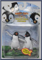 Raul & Lombardo from Happy Feet - Collectible Figurines manufactured by Thinkway Toys [Front]