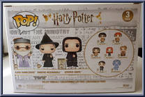 Albus Dumbledore, Minerva McGonagall & Severus Snape from Harry Potter - Pop! Sets manufactured by Funko [Back]