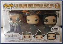 Albus Dumbledore, Minerva McGonagall & Severus Snape from Harry Potter - Pop! Sets manufactured by Funko [Front]