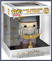 Albus Dumbledore with Podium from Harry Potter - Pop! Vinyl Figures manufactured by Funko [Front]