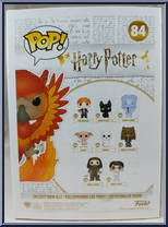 Fawkes (Flocked) from Harry Potter - Pop! Vinyl Figures manufactured by Funko [Back]