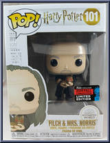 Filch & Mrs. Norris from Harry Potter - Pop! Vinyl Figures manufactured by Funko [Front]
