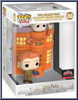 Fred Weasley with Weasley's Wizard Wheezes (Deluxe) from Harry Potter - Pop! Vinyl Figures manufactured by Funko [Front]