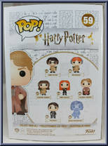 Gilderoy Lockhart (Blue Clothes) from Harry Potter - Pop! Vinyl Figures manufactured by Funko [Back]