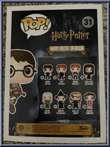 Harry Potter on Broom from Harry Potter - Pop! Vinyl Figures manufactured by Funko [Back]