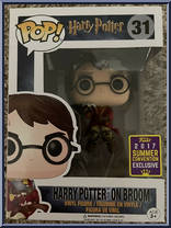 Harry Potter on Broom from Harry Potter - Pop! Vinyl Figures manufactured by Funko [Front]