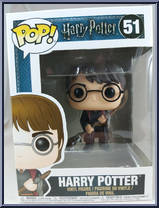 Harry Potter (Firebolt Broom) from Harry Potter - Pop! Vinyl Figures manufactured by Funko [Front]