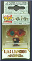 Luna Lovegood (with Glasses) from Harry Potter - Pop! Keychains manufactured by Funko [Front]
