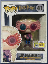 Luna Lovegood (with Glasses) from Harry Potter - Pop! Vinyl Figures manufactured by Funko [Front]