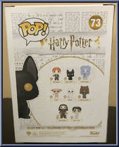 Sirius Black as Dog (Flocked) from Harry Potter - Pop! Vinyl Figures manufactured by Funko [Back]
