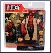 Hellboy (Japanese Heads) from Hellboy Comic - Exclusives manufactured by Mezco [Front]