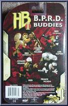 Red / Abe Sapien from Hellboy II - B.P.R.D. Buddies manufactured by Mezco [Back]