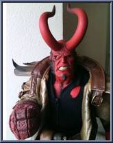 Hellboy 18" (Battle Damaged) from Hellboy - Exclusives manufactured by Mezco [Loose]