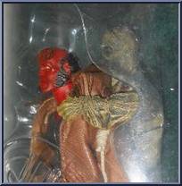 Hellboy With Ivan (Closed Mouth & Closed Fist) from Hellboy - Exclusives manufactured by Mezco [Front]