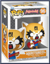 Aggretsuko with Guitar from Hello Kitty - Pop! Vinyl Figures manufactured by Funko [Front]