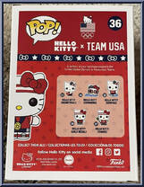 Hello Kitty (Gold Medal) from Hello Kitty - Pop! Vinyl Figures manufactured by Funko [Back]