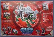 Battle Cat (Samurai) from He-Man - 2002 Series - Accessories manufactured by Mattel [Back]