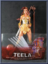 Teela from He-Man - 2002 Series - Basic Series manufactured by Mattel [Loose]