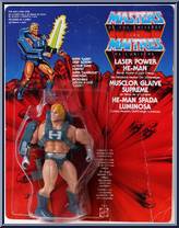 Laser-Power He-Man from He-Man - Masters of the Universe - Italy manufactured by Mattel [Front]