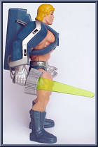 Laser-Power He-Man from He-Man - Masters of the Universe - Italy manufactured by Mattel [Loose]