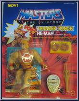 He-Man (Thunder Punch) from He-Man - Masters of the Universe - Series 4 manufactured by Mattel [Front]