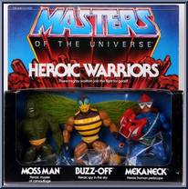 Heroic Warriors - Moss Man, Buzz-Off & Mekaneck Action Figure