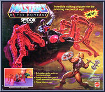 Spydor from He-Man - Masters of the Universe - Vehicles manufactured by Mattel [Front]