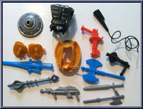 Weapons Pack from He-Man - Masters of the Universe - Accessories manufactured by Mattel [Loose]