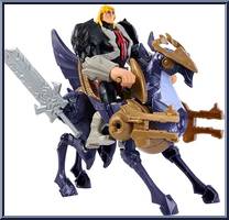 He-Man & Stridor from He-Man - Masters of the Universe - 2021 TV Series - Vehicles manufactured by Mattel [Loose]