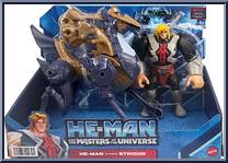 He-Man & Stridor from He-Man - Masters of the Universe - 2021 TV Series - Vehicles manufactured by Mattel [Front]