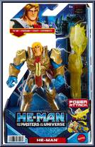 He-Man from He-Man - Masters of the Universe - 2021 TV Series - Power Attack manufactured by Mattel [Front]