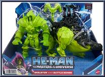Skeletor & Battle Bones from He-Man - Masters of the Universe - 2021 TV Series - Vehicles manufactured by Mattel [Front]