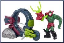 Trap Jaw & Cycle from He-Man - Masters of the Universe - 2021 TV Series - Vehicles manufactured by Mattel [Loose]