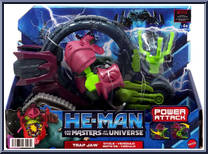 Trap Jaw & Cycle from He-Man - Masters of the Universe - 2021 TV Series - Vehicles manufactured by Mattel [Front]