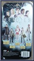 Claire Bennet from Heroes - Series 1 manufactured by Mezco [Back]