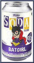 Batgirl (2015) (Chase) from Heroes - Soda manufactured by Funko [Front]