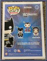 Batman (52 Suit) from Heroes - DC Universe Pop! manufactured by Funko [Back]