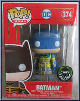 Batman (Blue Metallic) from Heroes - DC Universe Pop! manufactured by Funko [Front]