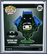 Batman and Catwoman from Heroes - DC Universe Pop! manufactured by Funko [Back]
