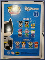 Batman (Metallic) (Chase) from Heroes - DC Universe Pop! manufactured by Funko [Back]