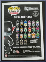 Black Flash from Heroes - DC Universe Pop! manufactured by Funko [Back]