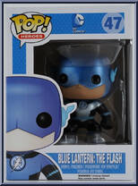 Blue Lantern: The Flash (Metallic) from Heroes - DC Comics Pop! manufactured by Funko [Front]