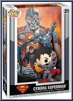 Cyborg Superman from Heroes - Comic Covers Pop! manufactured by Funko [Front]